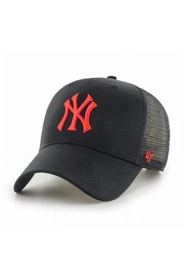 Zdjęcie produktu 47 brand Czapka MLB New York Yankees kolor czarny z aplikacją B-BRANS17CTP-BKN