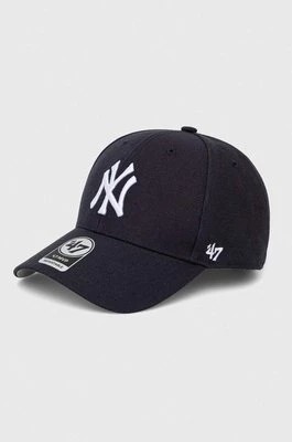 Zdjęcie produktu 47 brand Czapka MLB New York Yankees kolor granatowy z aplikacją