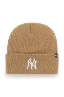 Zdjęcie produktu 47 brand czapka MLB New York Yankees kolor pomarańczowy