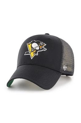 Zdjęcie produktu 47 brand Czapka NHL Pittsburgh Penguins kolor czarny z aplikacją H-BRANS15CTP-BKB