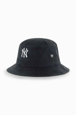 Zdjęcie produktu 47 brand kapelusz bawełniany New York Yankeees kolor czarny bawełniany