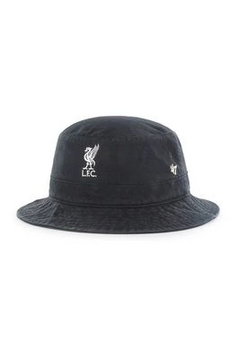 Zdjęcie produktu 47 brand Kapelusz EPL Liverpool kolor czarny bawełniany
