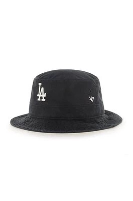 Zdjęcie produktu 47 brand kapelusz Los Angeles Dodgers kolor czarny bawełniany