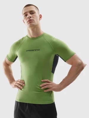 Zdjęcie produktu 4F Koszulka sportowa w kolorze zielono-czarnym rozmiar: XL