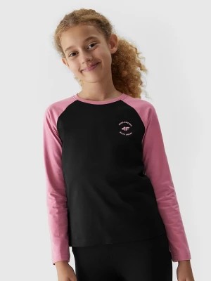 Zdjęcie produktu 4F Koszulka w kolorze czarno-różowym rozmiar: 122