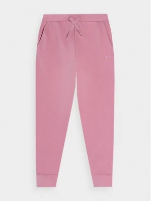 Zdjęcie produktu 4F Spodnie dresowe 4FJAW23TTROF515 Różowy Regular Fit