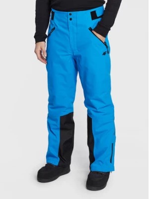 Zdjęcie produktu 4F Spodnie narciarskie H4Z22-SPMN006 Niebieski Regular Fit