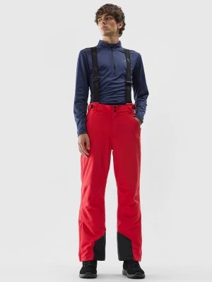 Zdjęcie produktu 4F Spodnie narciarskie w kolorze czerwonym rozmiar: L