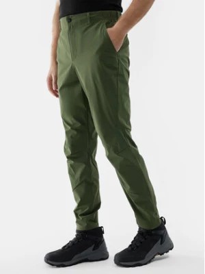 Zdjęcie produktu 4F Spodnie outdoor 4FWSS24TFTRM483 Zielony Regular Fit