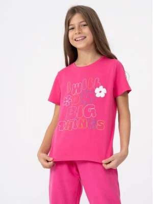 Zdjęcie produktu 4F T-Shirt 4FJAW23TTSHF0821 Różowy Regular Fit