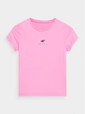 Zdjęcie produktu 4F T-Shirt 4FJSS23TFTSF157 Różowy Regular Fit