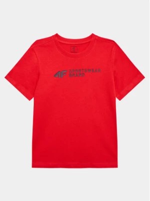 Zdjęcie produktu 4F T-Shirt 4FJSS23TTSHM292 Czerwony Regular Fit