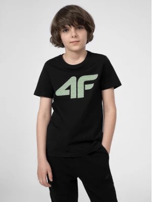 Zdjęcie produktu 4F T-Shirt 4FJSS23TTSHM293 Czarny Regular Fit