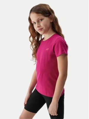 Zdjęcie produktu 4F T-Shirt 4FJWSS24TTSHF1110 Różowy Regular Fit