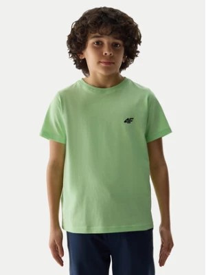 Zdjęcie produktu 4F T-Shirt 4FJWSS24TTSHM1116 Zielony Regular Fit