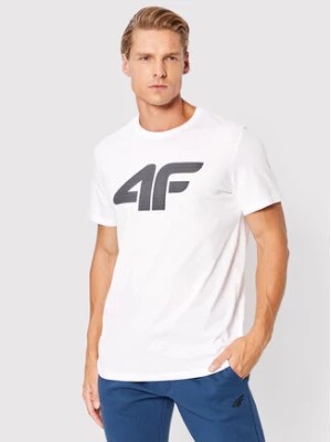 Zdjęcie produktu 4F T-Shirt H4Z22-TSM353 Biały Regular Fit