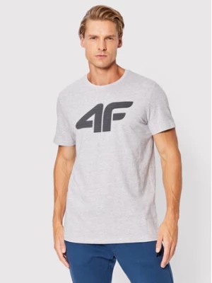 Zdjęcie produktu 4F T-Shirt H4Z22-TSM353 Szary Regular Fit