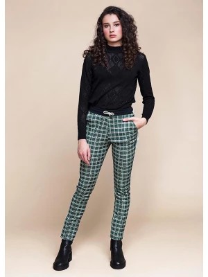 Zdjęcie produktu 4funkyflavours Spodnie "Ease Out" w kolorze zielonym rozmiar: L