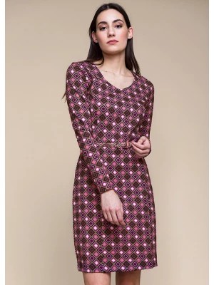Zdjęcie produktu 4funkyflavours Sukienka "Love Scenes" w kolorze fioletowym rozmiar: XL