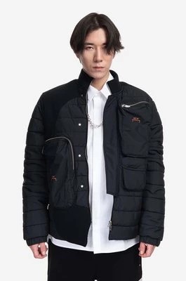 Zdjęcie produktu A-COLD-WALL* kurtka Asymmetric Padded Jacket męska kolor czarny przejściowa ACWMO154-VOLTRED