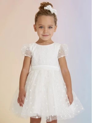 Zdjęcie produktu Abel & Lula Sukienka elegancka 5023 Biały Regular Fit