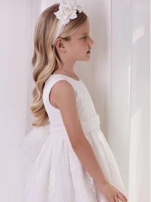 Zdjęcie produktu Abel & Lula Sukienka elegancka 5038 Biały Regular Fit