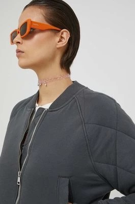 Zdjęcie produktu Abercrombie & Fitch bluza damska kolor szary gładka