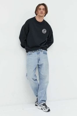 Zdjęcie produktu Abercrombie & Fitch bluza męska kolor czarny z nadrukiem