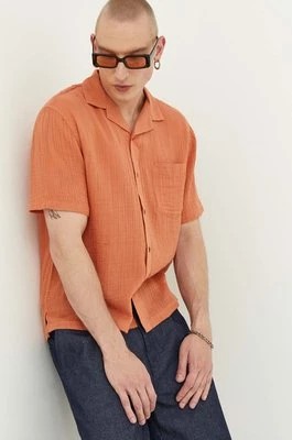 Zdjęcie produktu Abercrombie & Fitch koszula bawełniana męska kolor niebieski regular