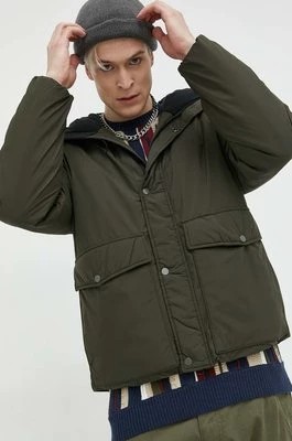 Zdjęcie produktu Abercrombie & Fitch kurtka męska kolor zielony zimowa oversize