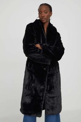 Zdjęcie produktu Abercrombie & Fitch płaszcz damski kolor czarny przejściowy