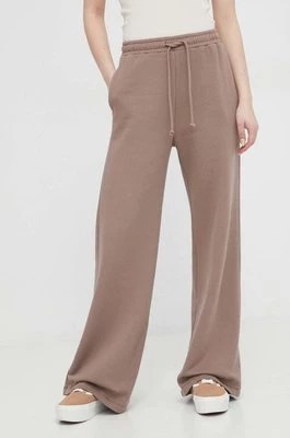 Zdjęcie produktu Abercrombie & Fitch spodnie lounge kolor brązowy gładkie