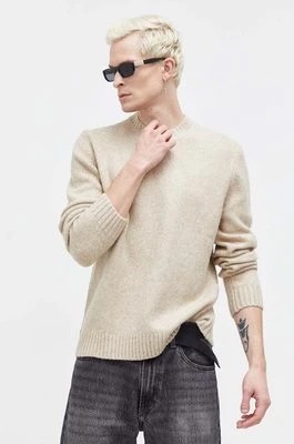 Zdjęcie produktu Abercrombie & Fitch sweter męski kolor beżowy
