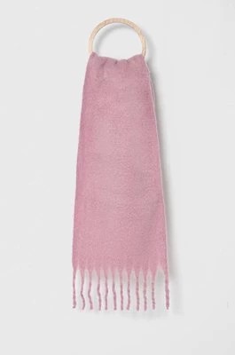Zdjęcie produktu Abercrombie & Fitch szalik damski kolor różowy gładki