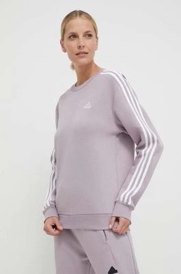 Zdjęcie produktu adidas bluza damska kolor różowy z aplikacją IR6081
