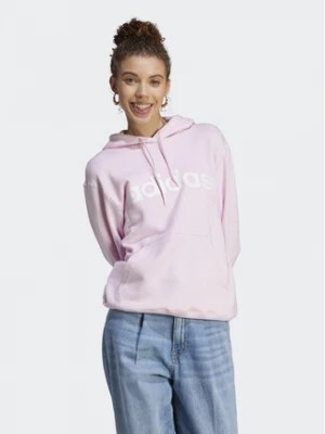 Zdjęcie produktu adidas Bluza Essentials Linear Hoodie IL3343 Różowy Regular Fit