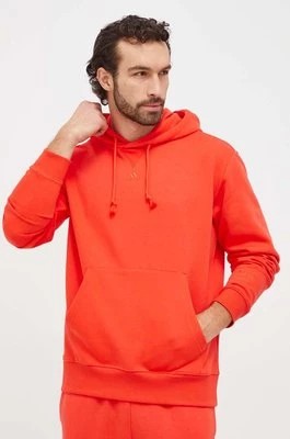 Zdjęcie produktu adidas bluza męska kolor czerwony z kapturem gładka IX3960