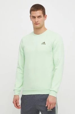 Zdjęcie produktu adidas bluza męska kolor zielony gładka IN0326