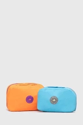 Zdjęcie produktu adidas by Stella McCartney kosmetyczka 2-pack kolor pomarańczowy IS2457