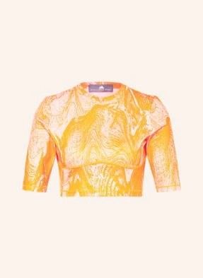 Zdjęcie produktu Adidas By Stella Mccartney Krótka Koszulka Truenature Z Wycięciem orange