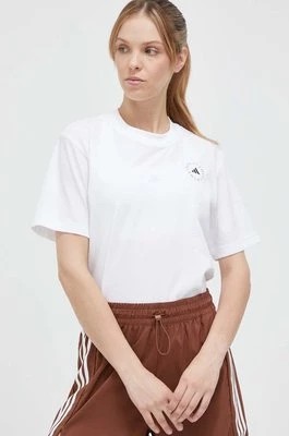 Zdjęcie produktu adidas by Stella McCartney t-shirt damski kolor biały HR9167
