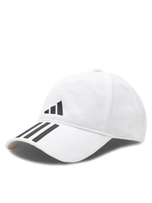 Zdjęcie produktu adidas Czapka z daszkiem 3-Stripes AEROREADY Running Training Baseball Cap HT2043 Biały