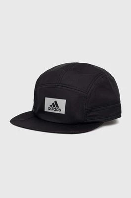 Zdjęcie produktu adidas czapka z daszkiem kolor czarny z nadrukiem