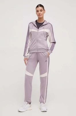 Zdjęcie produktu adidas dres damski kolor fioletowy IS0915