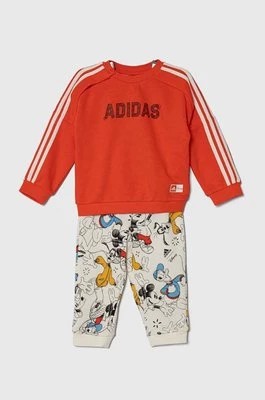 Zdjęcie produktu adidas dres dziecięcy x Disney kolor pomarańczowy
