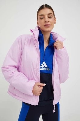 Zdjęcie produktu adidas kurtka damska kolor różowy zimowa