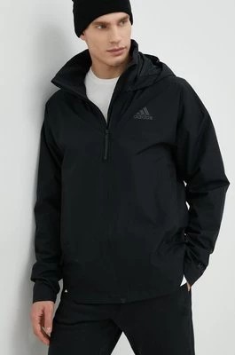 Zdjęcie produktu adidas kurtka przeciwdeszczowa męska kolor czarny przejściowa