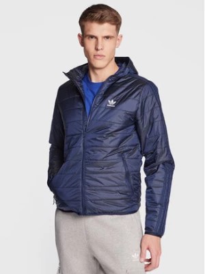 Zdjęcie produktu adidas Kurtka przejściowa Padded Hooded Puffer Jacket HL9210 Niebieski Regular Fit