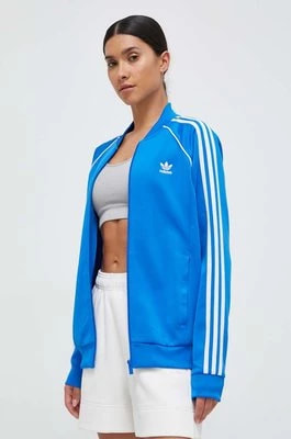 Zdjęcie produktu adidas Originals bluza damska kolor niebieski z aplikacją IL3794