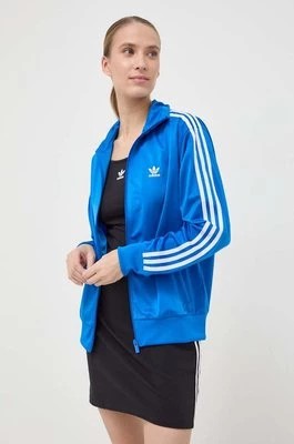 Zdjęcie produktu adidas Originals bluza damska kolor niebieski z aplikacją IP0603